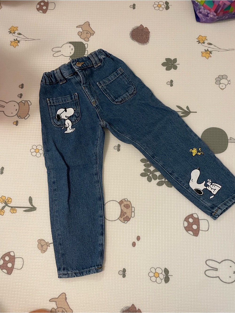 Peanuts x Zara kids jeans